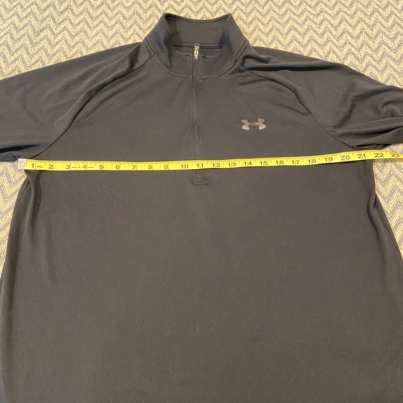 Men's Under Armour Tech Half-Zip Pullover -Large - HeatGear Loose Fit - Black - Picture 5 of 10